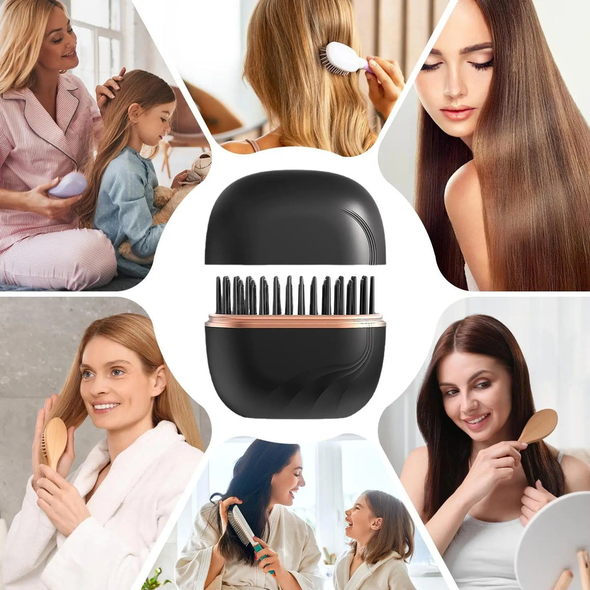 StyleGo Cordless 2-in-1 Straightener & Comb