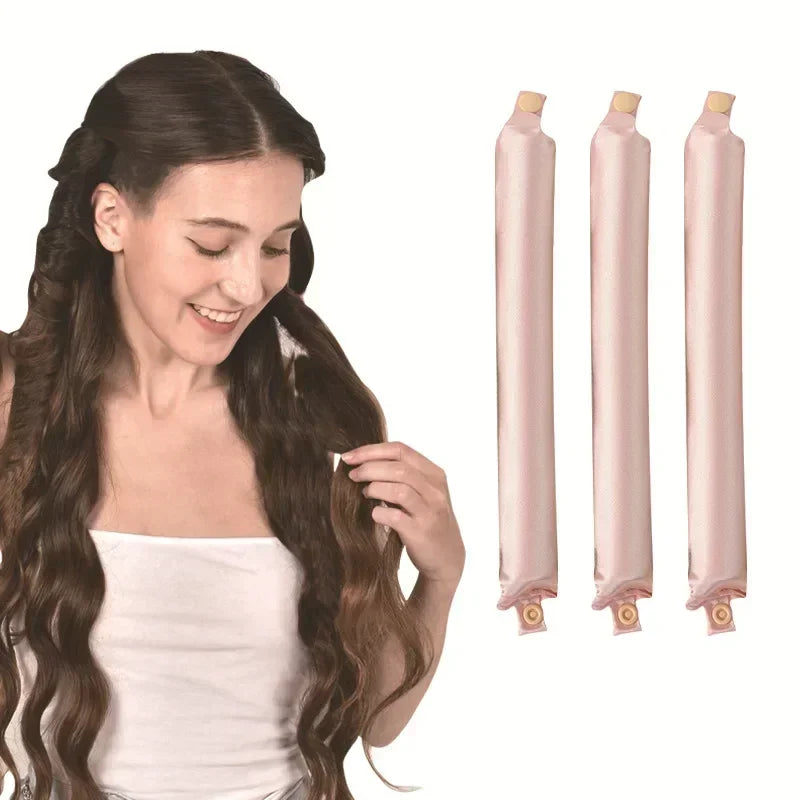 CurlDream™ Heatless Curler ✨ — Wake Up to Perfect Curls