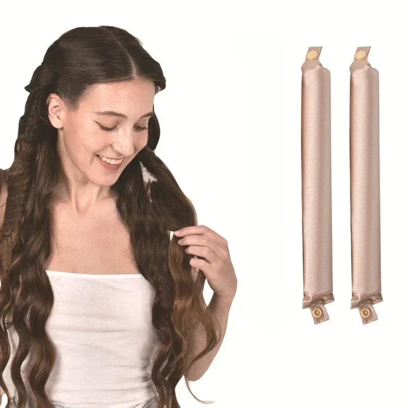 CurlDream™ Heatless Curler ✨ — Wake Up to Perfect Curls