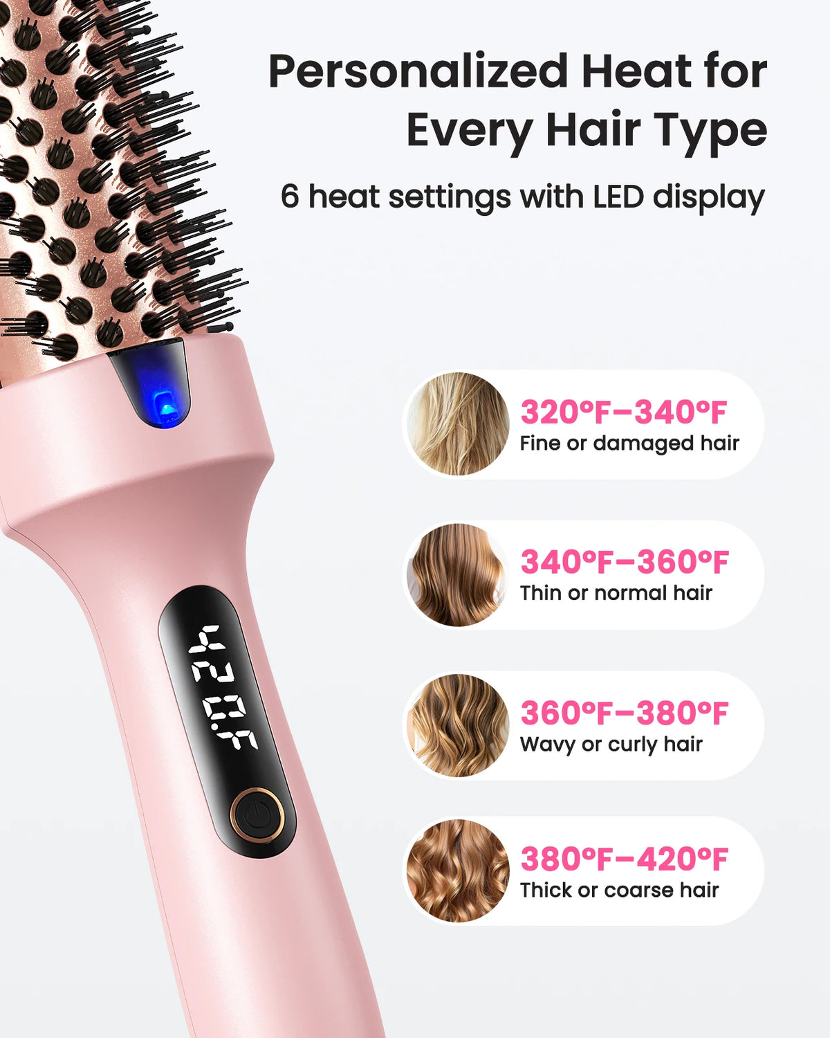Infrared Hair Styler – Faster Drying, Healthier Shine!