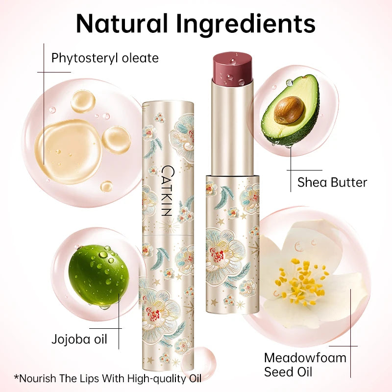 CATKIN GLOSSY LIP BALM, 6 Vibrant Colors Moisturize Protect & Soothe, for Halloween Cosplay & Party Lip Looks