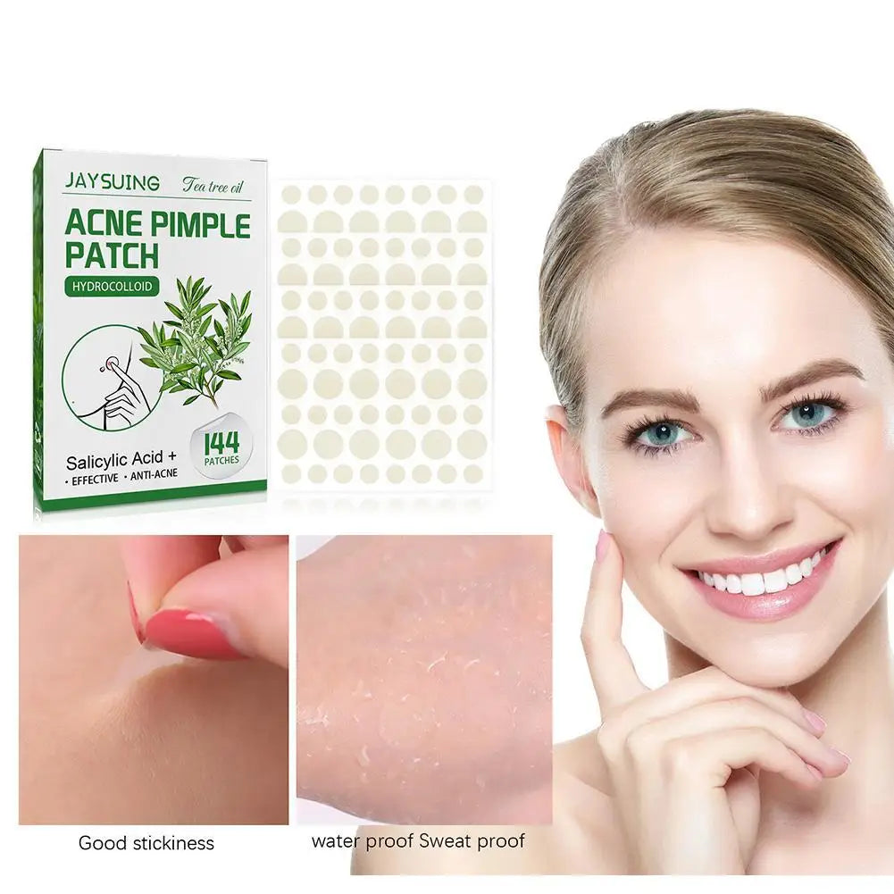ClearSkin Hydrocolloid Acne Patches – Invisible & Healing