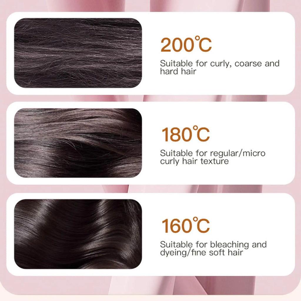 StyleGo Cordless 2-in-1 Straightener & Comb