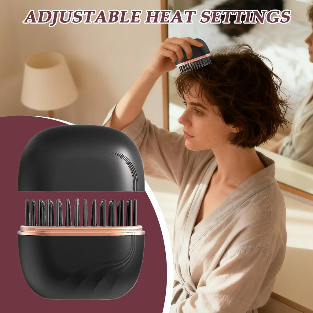 StyleGo Cordless 2-in-1 Straightener & Comb