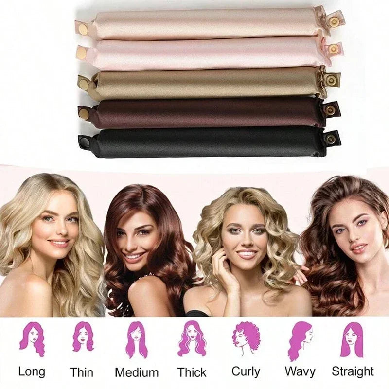 CurlDream™ Heatless Curler ✨ — Wake Up to Perfect Curls