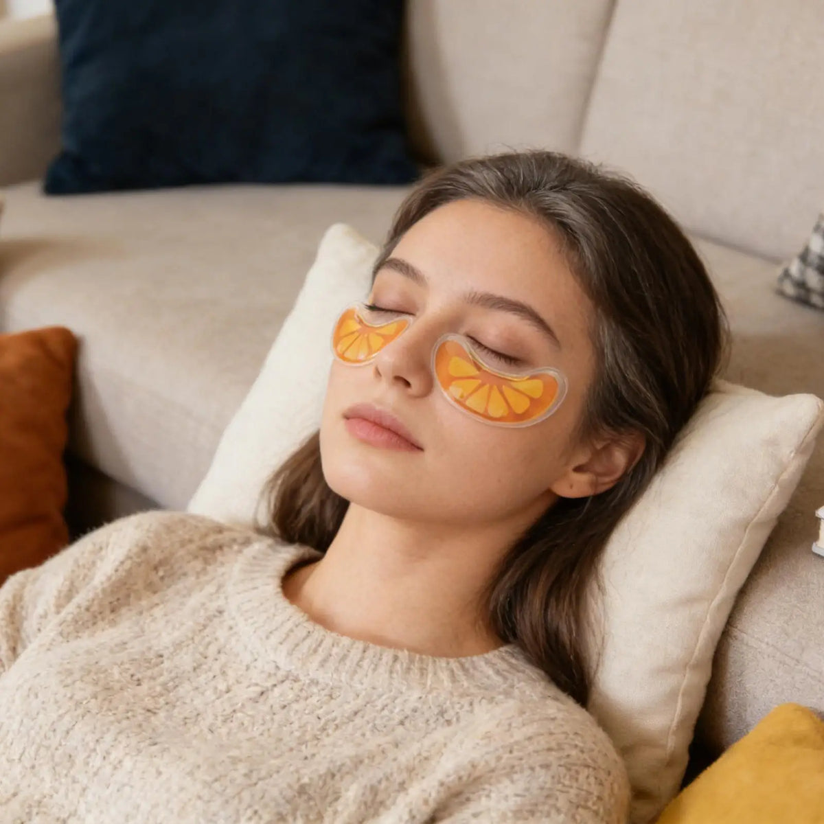 Reusable Gel Eye Patches, Hydrogel Under-Eye Mask for Puffiness & Dark Circles, Skincare Tools for Women Daily Travel Sleep Care