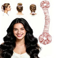 OvernightGlow™ Curler 🌙 — Soft Satin, Perfect Morning Hair