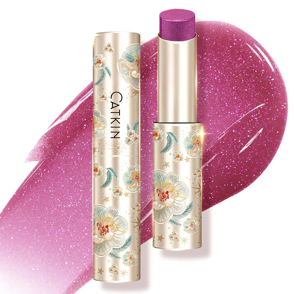 CATKIN GLOSSY LIP BALM, 6 Vibrant Colors Moisturize Protect & Soothe, for Halloween Cosplay & Party Lip Looks