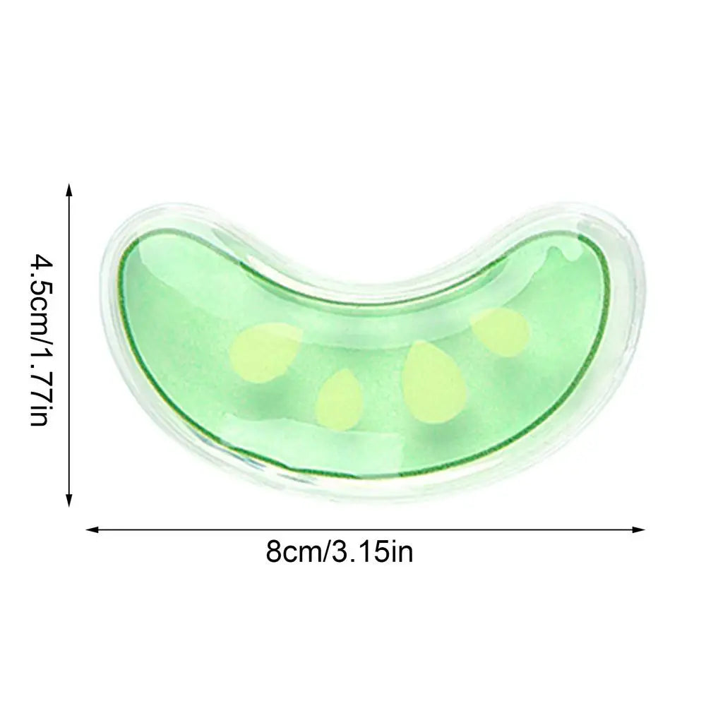 Reusable Gel Eye Patches, Hydrogel Under-Eye Mask for Puffiness & Dark Circles, Skincare Tools for Women Daily Travel Sleep Care