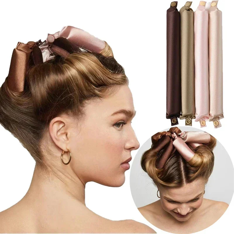 CurlDream™ Heatless Curler ✨ — Wake Up to Perfect Curls