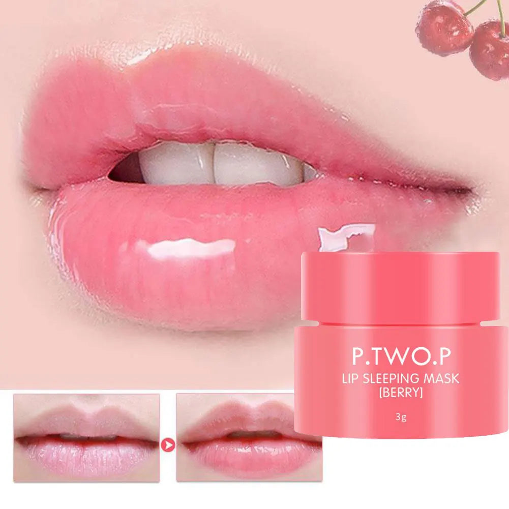 Jelly Lip Balm Fruite Fragrance Moisturizing Lip Gloss Mask Base Makeup Fades Lips Lines Anti-Cracking For Lip Care Lipstick