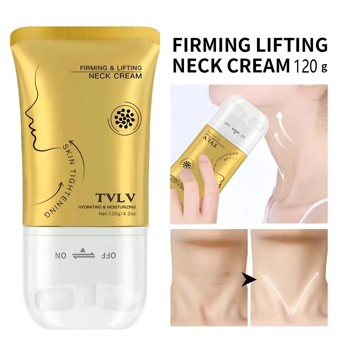 LiftLuxe™ – Neck Firming Roller for Smooth, Youthful Skin 💆‍♀️✨