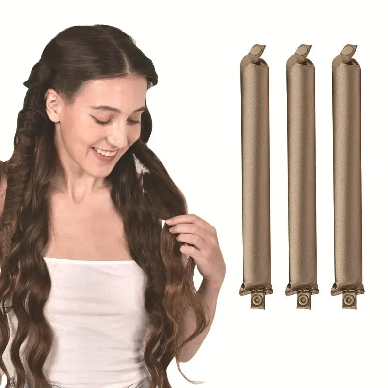 CurlDream™ Heatless Curler ✨ — Wake Up to Perfect Curls