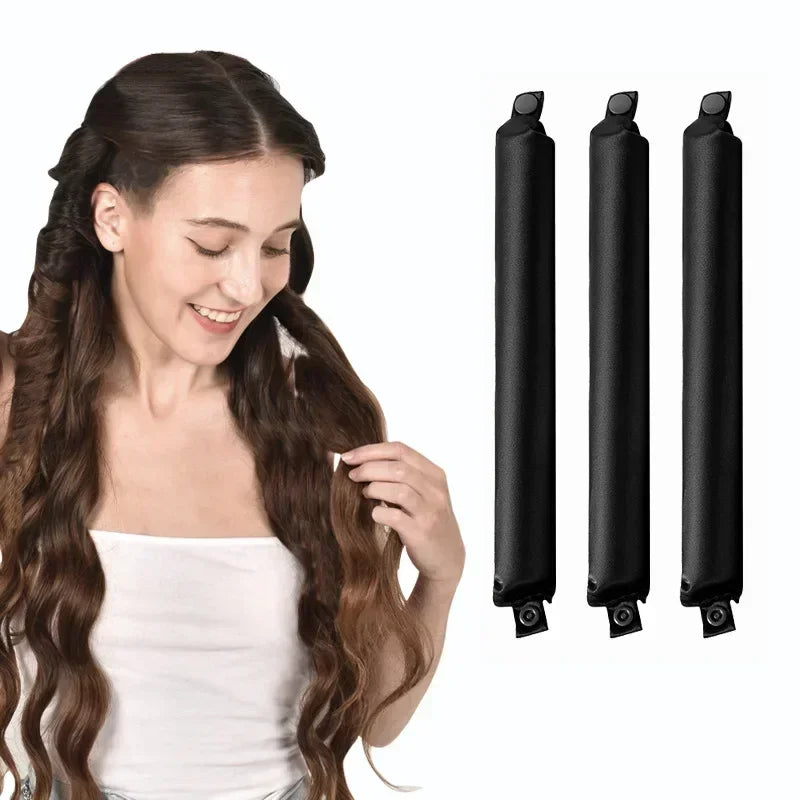 CurlDream™ Heatless Curler ✨ — Wake Up to Perfect Curls