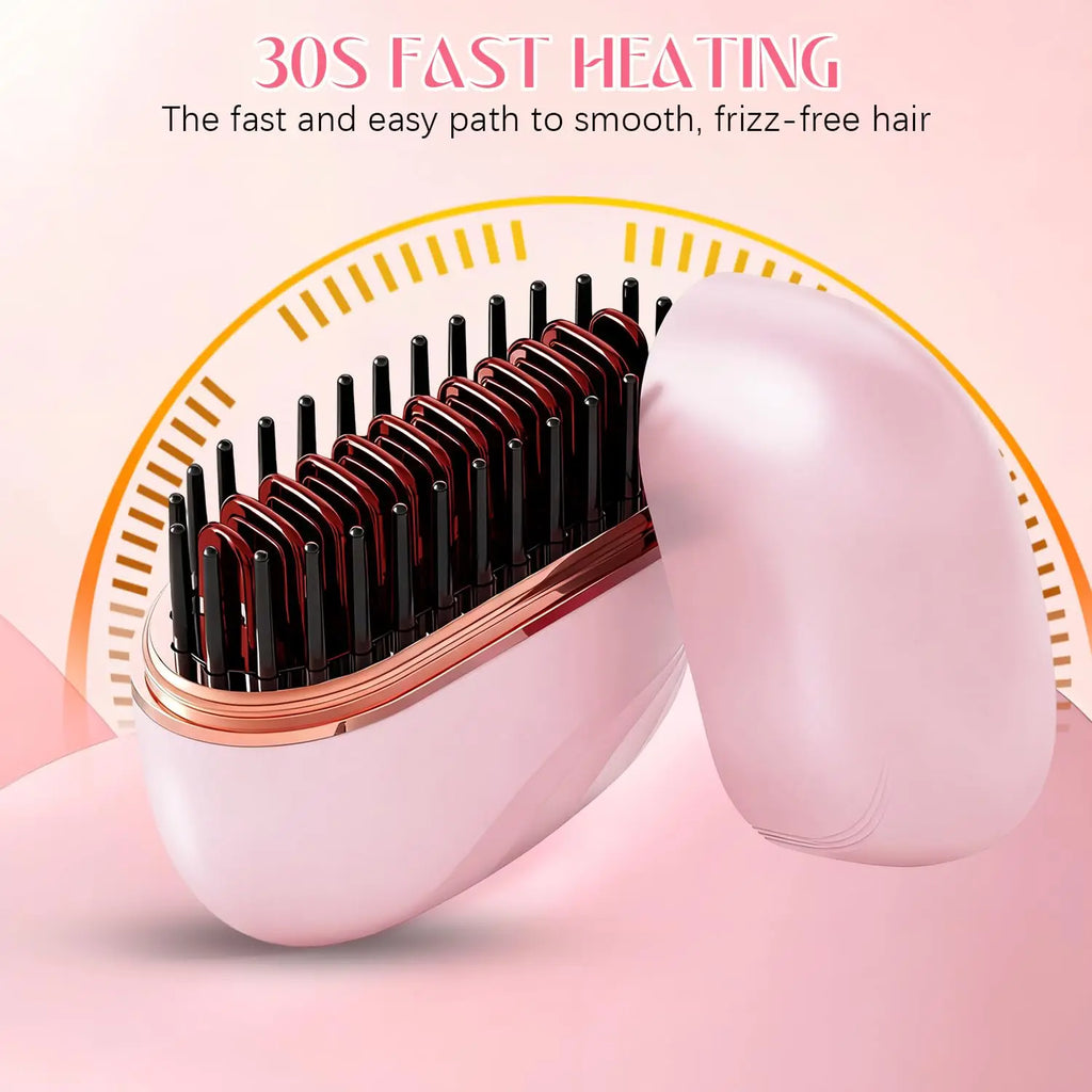 StyleGo Cordless 2-in-1 Straightener & Comb
