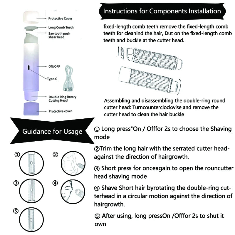 SmoothTrim Intimate Trimmer